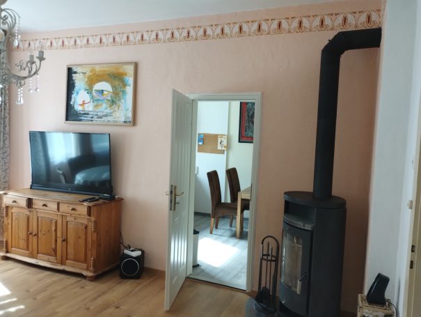 Vom Wohnzimmer in die Küche
